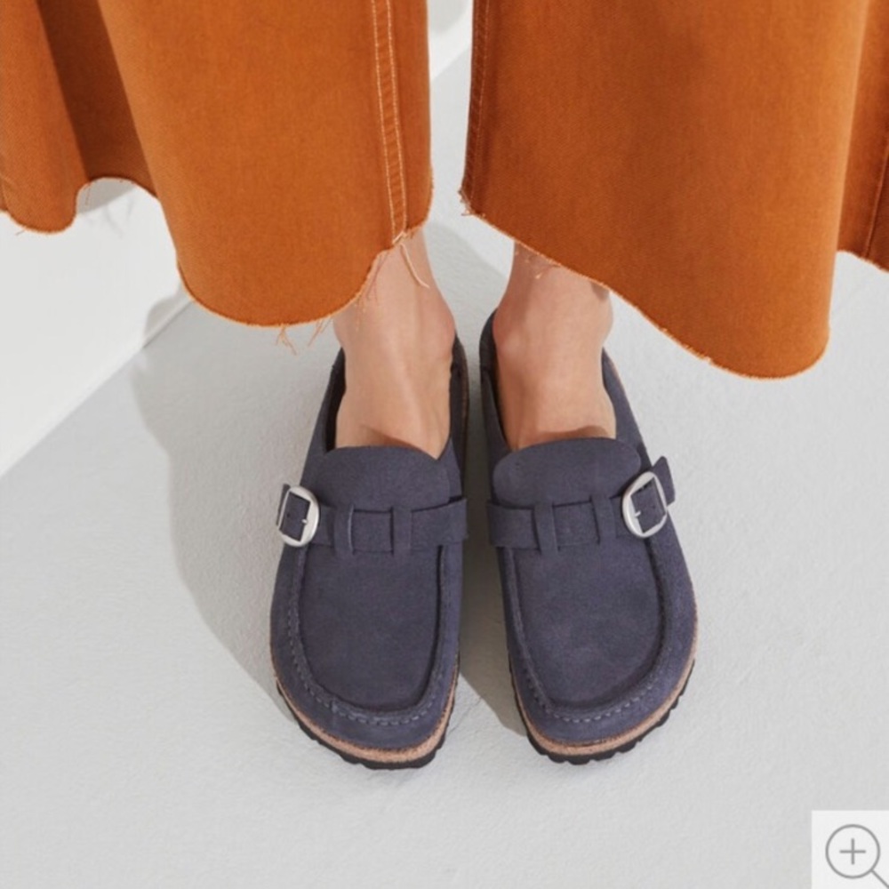 NWT Birkenstock suede leather clogs
